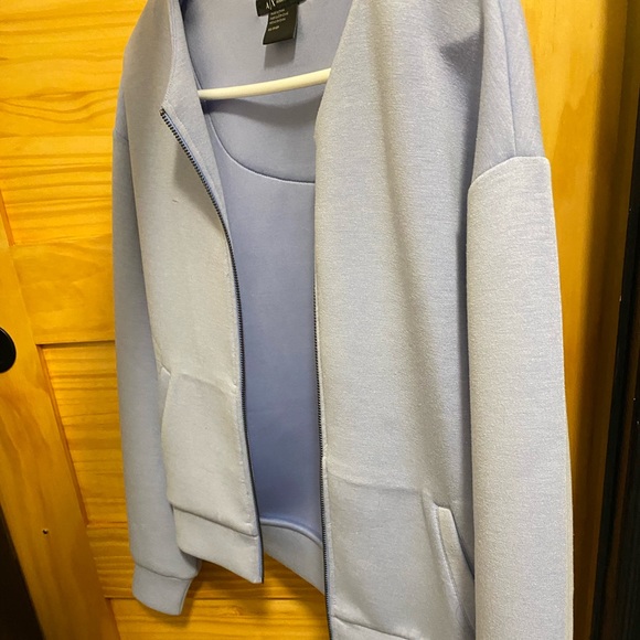 Armani Light Blue Skirt with Jacket - Picture 7 of 8